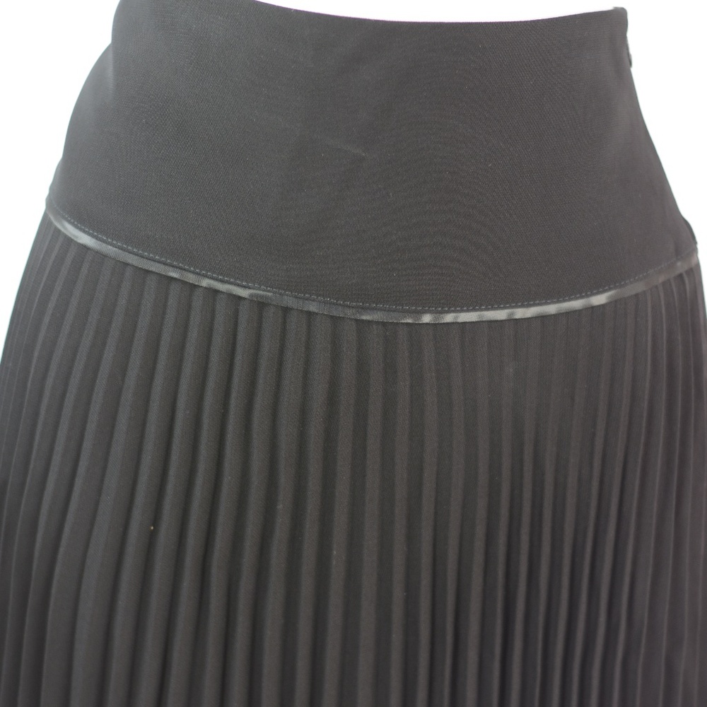 Black Pleated Shirt SZ EUR 38/ S
